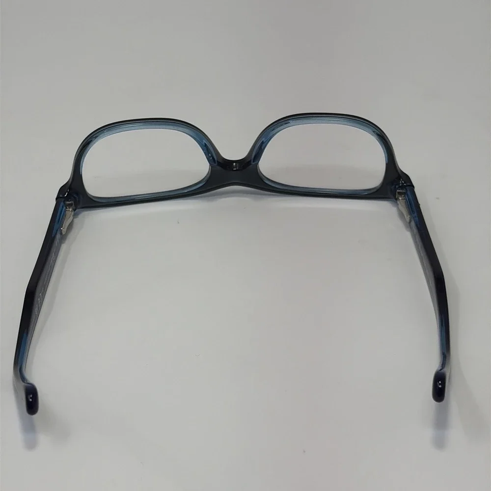 RAY-BAN Kids EYEGLASSES FRAMES ONLY RB1555 3667 BLACK / BLUE FULL RIM 48-16-125